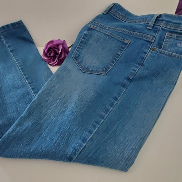 WOMEN'S GLORIA VANDERBILT AMANDA STYLE JEANS SIZE 10 - Picture 2 of 7